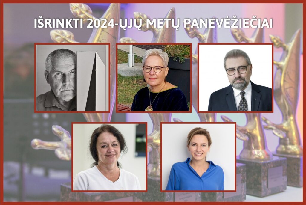 Išrinkti 2024-ųjų Metų panevėžiečiai