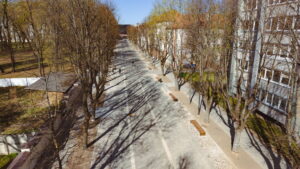 Kauno miesto savivaldybė Iš pagrindų pasikeitusi Griunvaldo gatvė tapo nauja